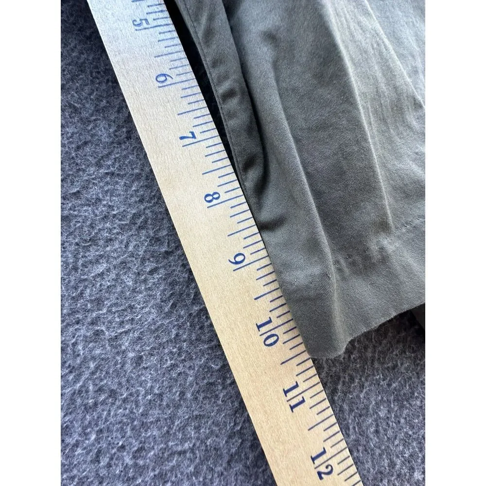 Banana Republic Shorts Mens Size‎ 35 Green Emerson Chino Flat Front Pockets